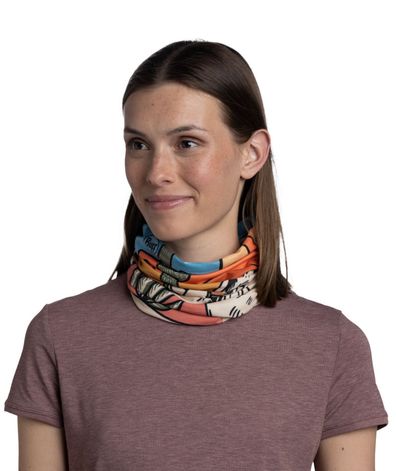 Buff CoolNet UV Neckwear - Amino Multi - Shop Neck Gaiters at Trekaline