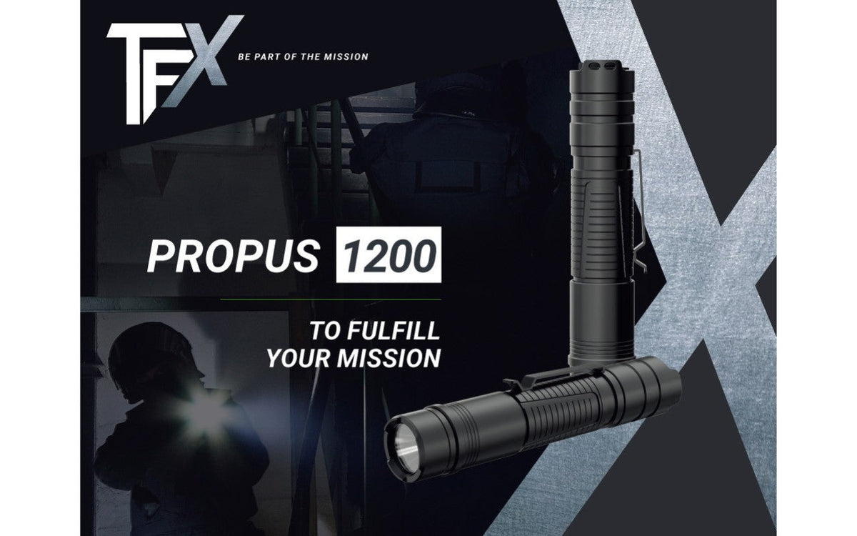 Ledlenser TFX Propus 1200 Tactical Flashlight - Shop  Flashlights at  Trekaline