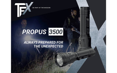 Ledlenser TFX Propus 3500 Tactical Flashlight - Shop  Flashlights at  Trekaline