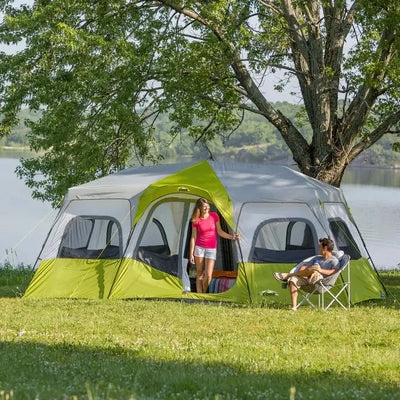 Core Equipment 12 Person Instant Cabin Tent - 18' x 10' - Shop  Camping Tents at  Trekaline