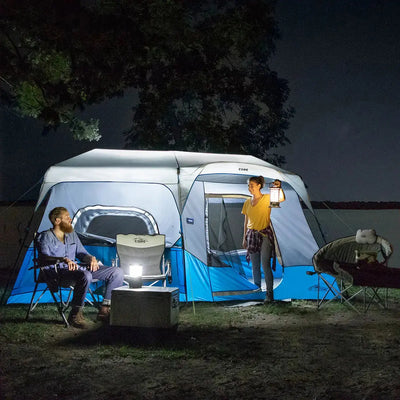 Core Equipment 9 Person Lighted Instant Cabin Tent