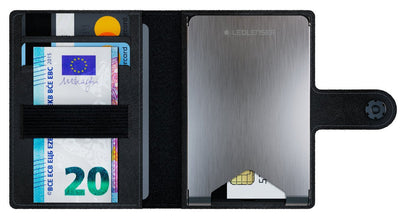 Ledlenser Lite Wallet RFID Leather Light