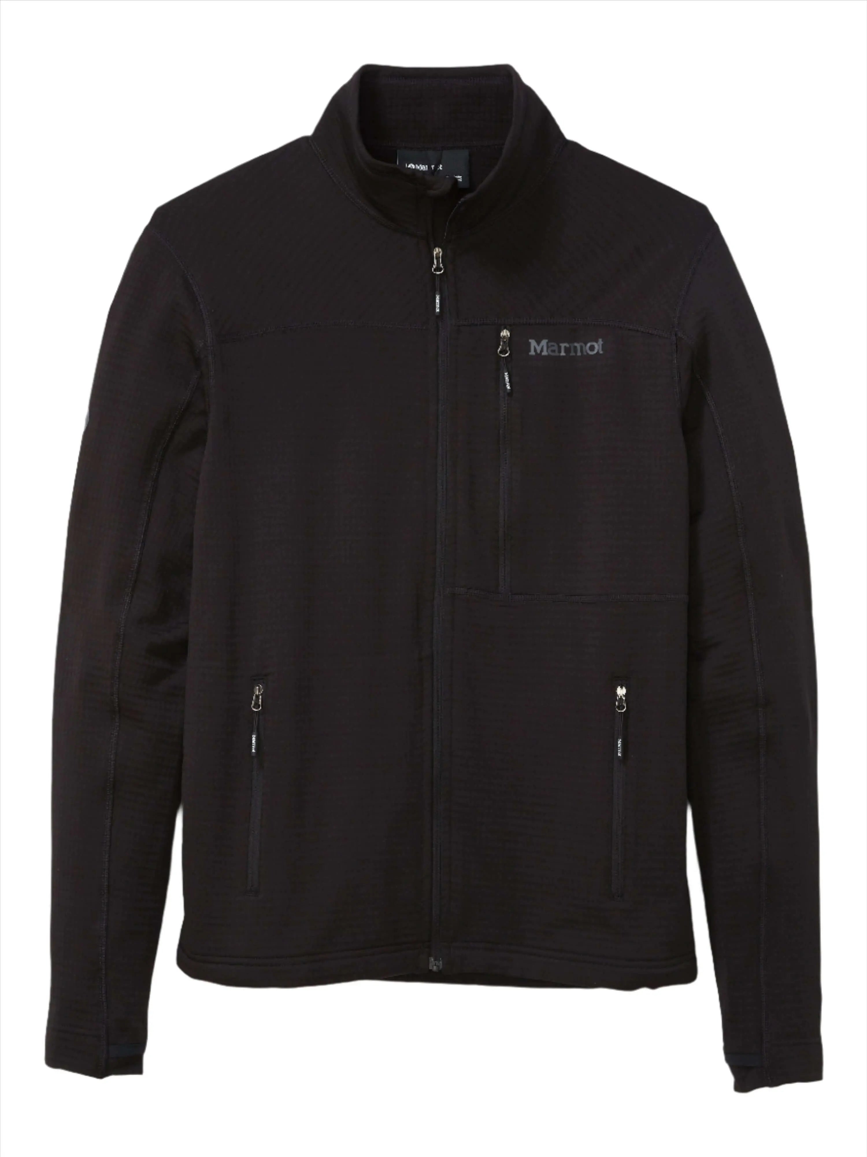 Close up of the breathable Pontetorto fleece on the Marmot Preon Jacket.