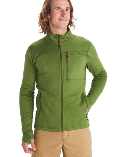 Front view of the Marmot Preon Jacket in men's sizing for hiking.