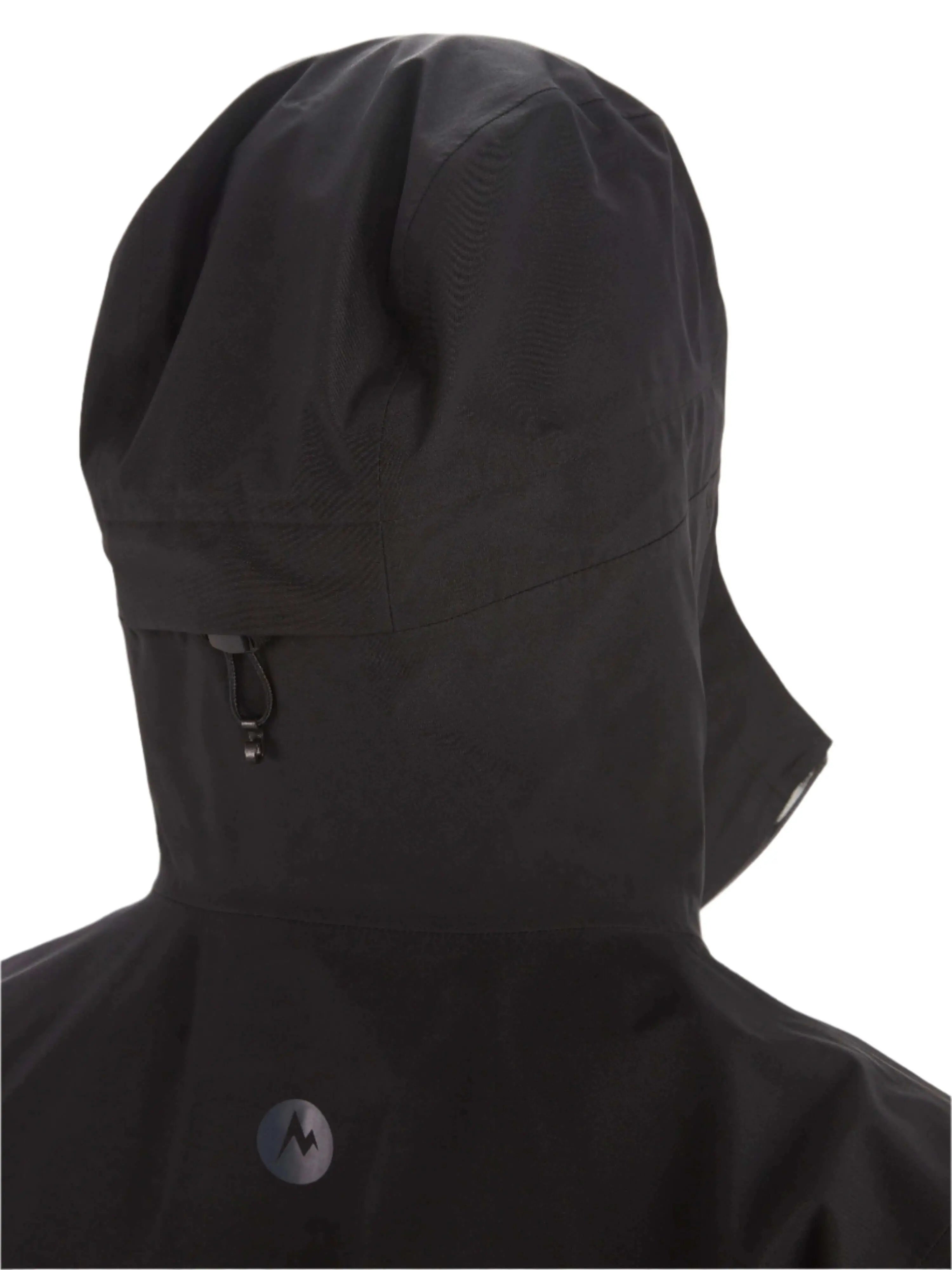 Back view of Marmot Gore-Tex Minimalist Pro Jacket - Women featuring hood detail for weather protection.