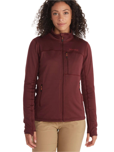 Marmot Preon Jacket women's fleece front view