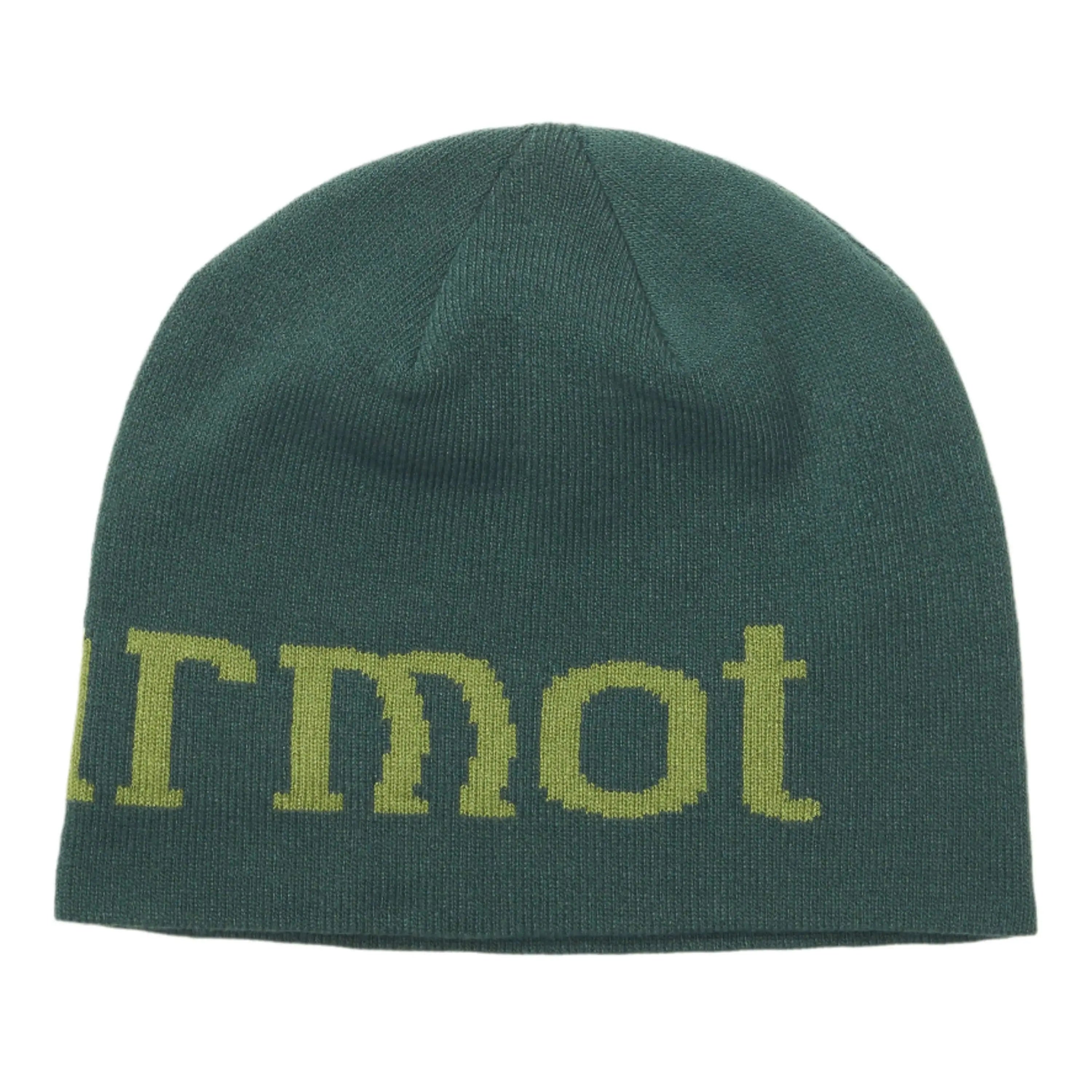 Hiker wearing the Marmot Summit Skullcap Beanie on a mountain trail
