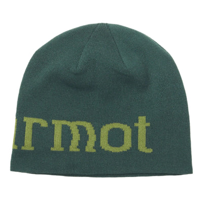 Hiker wearing the Marmot Summit Skullcap Beanie on a mountain trail