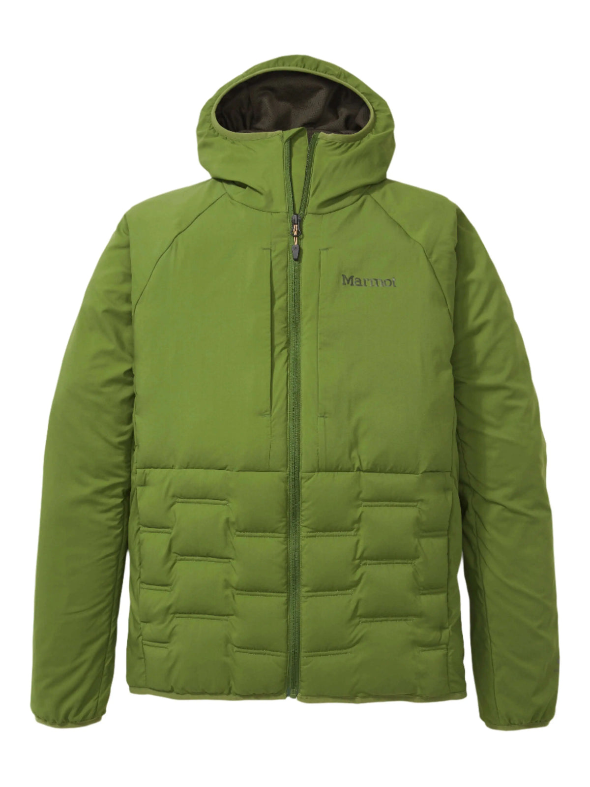 Marmot Warmcube Men's Winter Jacket - green insulated coat for outdoor cold-weather adventures