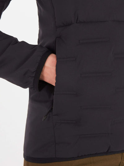 Close-up of Marmot Warmcube Women's Active HB Jacket pocket detail