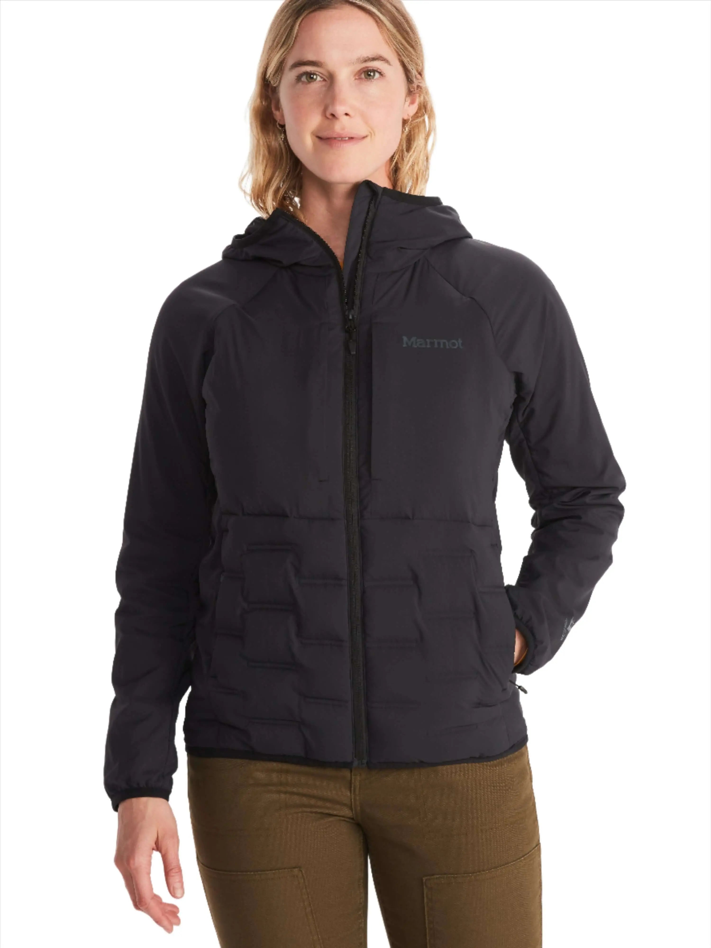 Marmot Warmcube active winter jacket for women in black