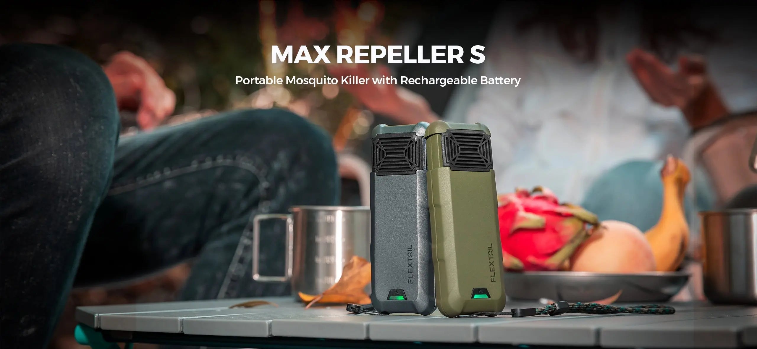 Flextail Max Repeller S — Rechargeable Mosquito Repeller for Outdoor Living