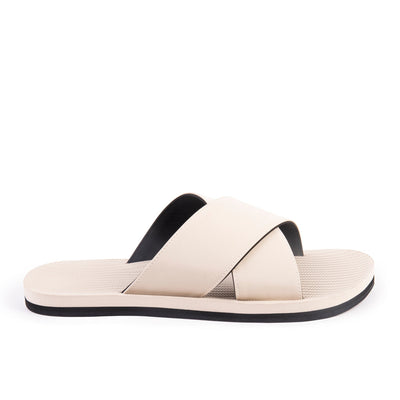 Indosole Men's ESSNTLS Cross Sandals