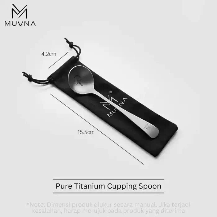 Muvna Pure Titanium Espresso Coffee Scoop