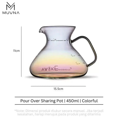 Muvna Yingzhan Server Glass Sharing Pot 450ml