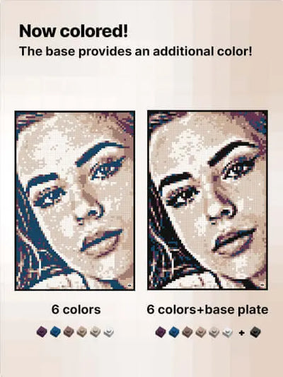 Mozabrick Color Model M - Custom Pixel Art Photo Kit