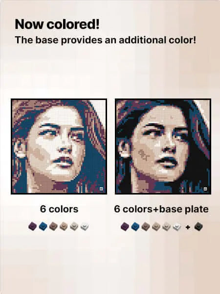 Mozabrick Color Model S Mosaic Kit - Shop  Puzzles at  Trekaline
