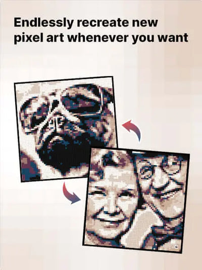 Mozabrick Color Model S Mosaic Kit - Shop  Puzzles at  Trekaline