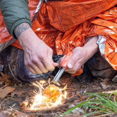 Survive Outdoors Longer Mag Striker with Tinder Cord