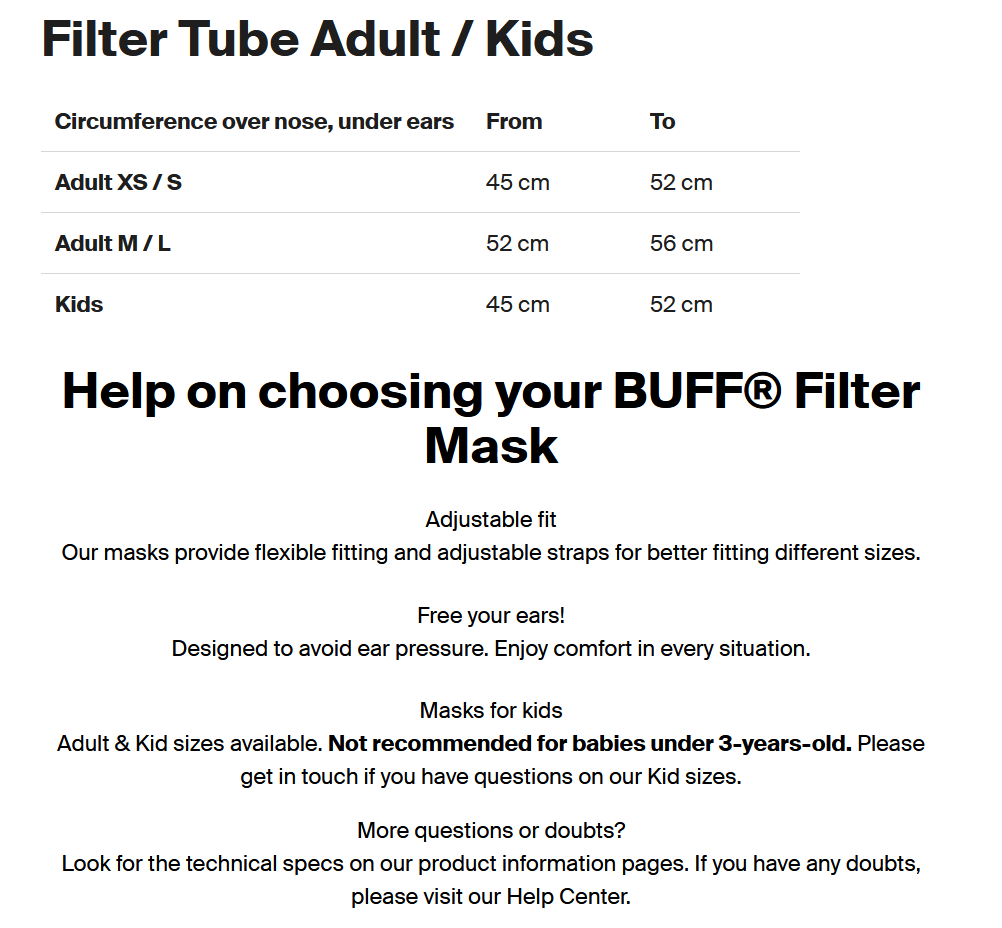 Buff Filter Tube - Magaly Violet