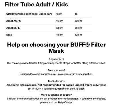 Buff Filter Tube - Magaly Violet