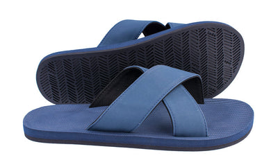 Indosole Men's ESSNTLS Cross Sandals