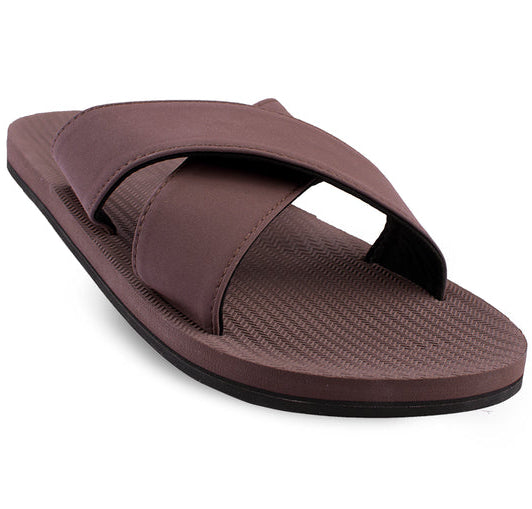 Indosole Men's ESSNTLS Cross Sandals