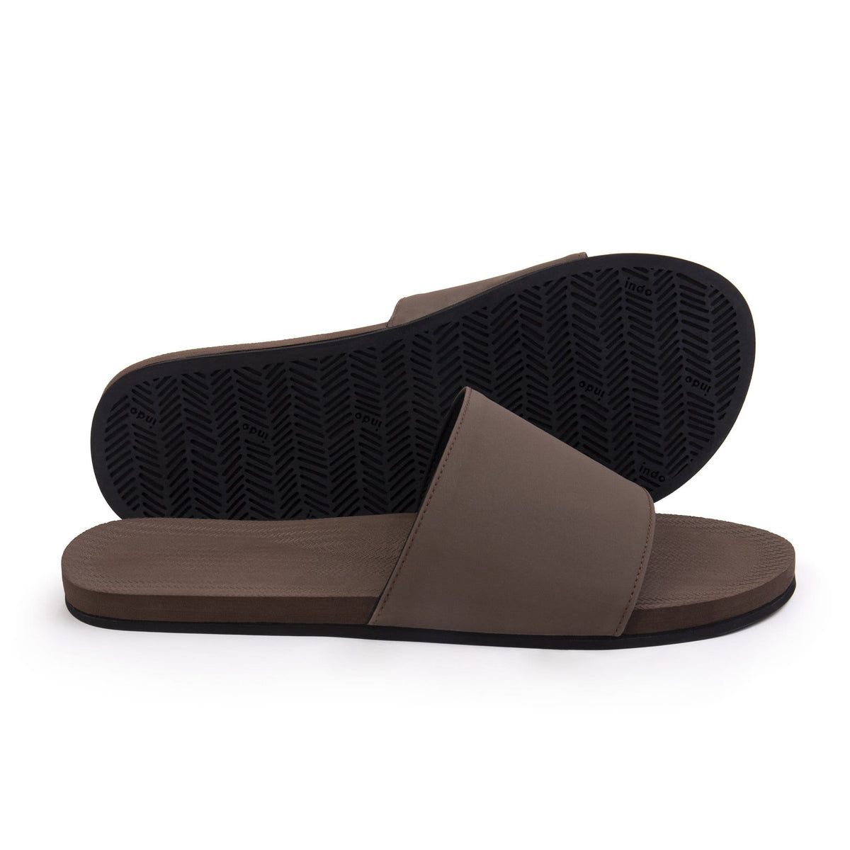 Indosole Slides Recycled Tire Sole Sandals - Men