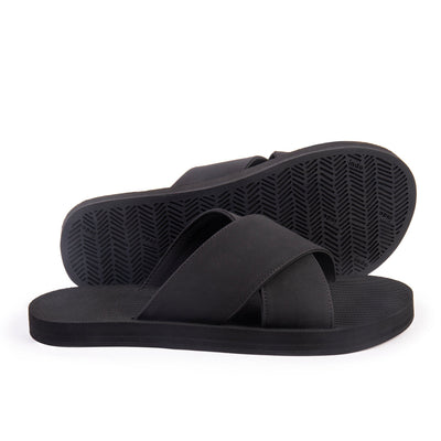 Indosole Men's ESSNTLS Cross Sandals
