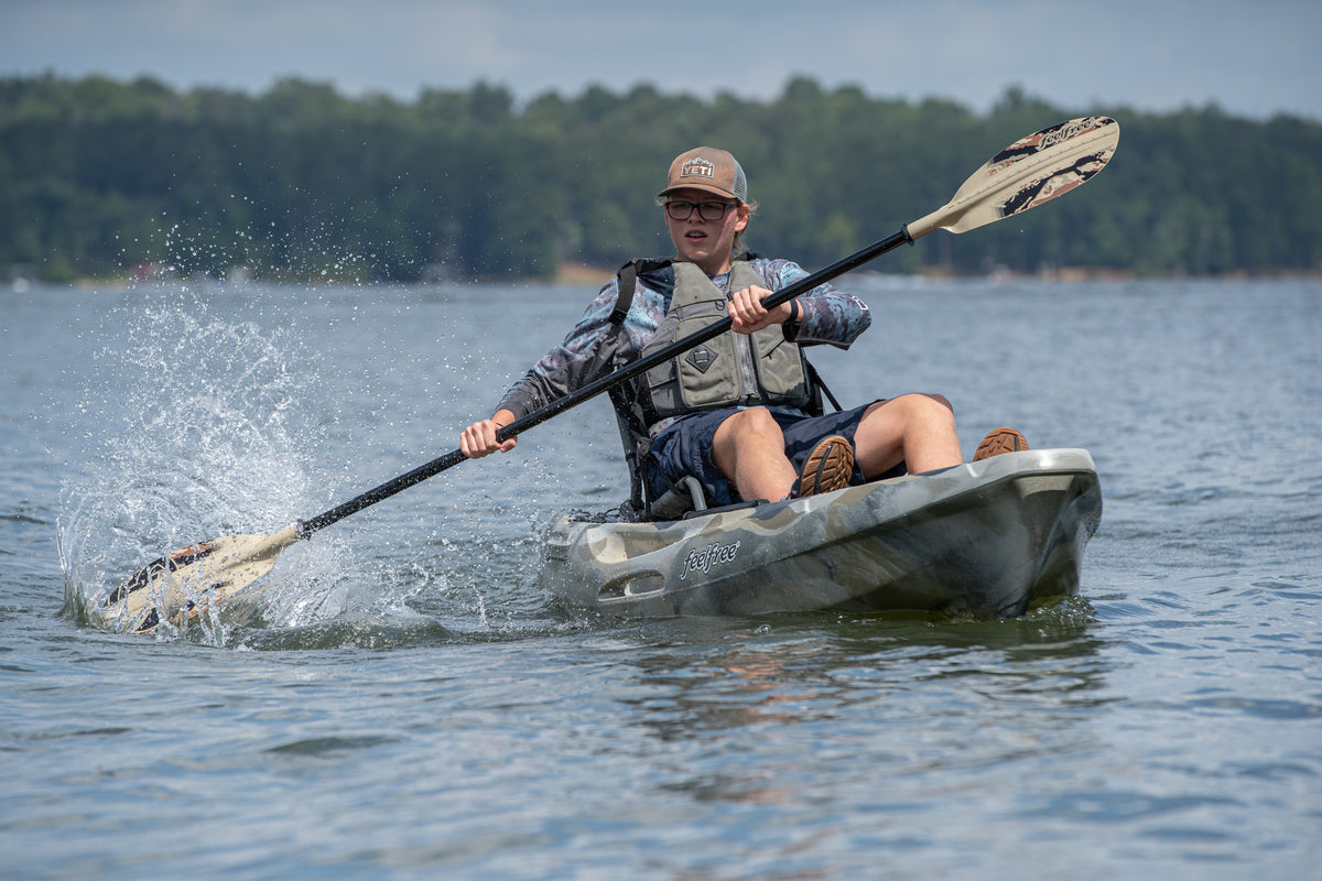 Feelfree Camo Series Angler Kayak Paddle 260cm - Shop  Paddle Board Paddles at  Trekaline