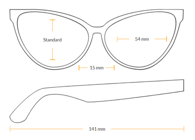 Montana Eyewear Polarized Cat Eye Sunglasses