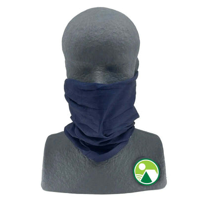 Buff CoolNet UV Neckwear Solid Navy Blue Neck Gaiter