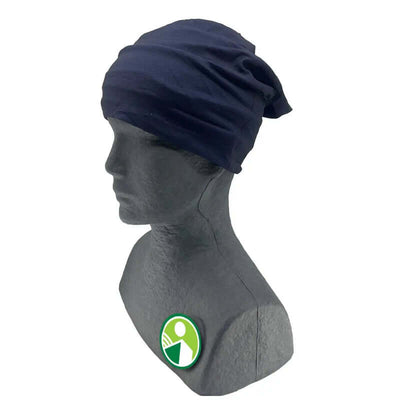 Buff CoolNet UV Neckwear Solid Navy Blue Neck Gaiter