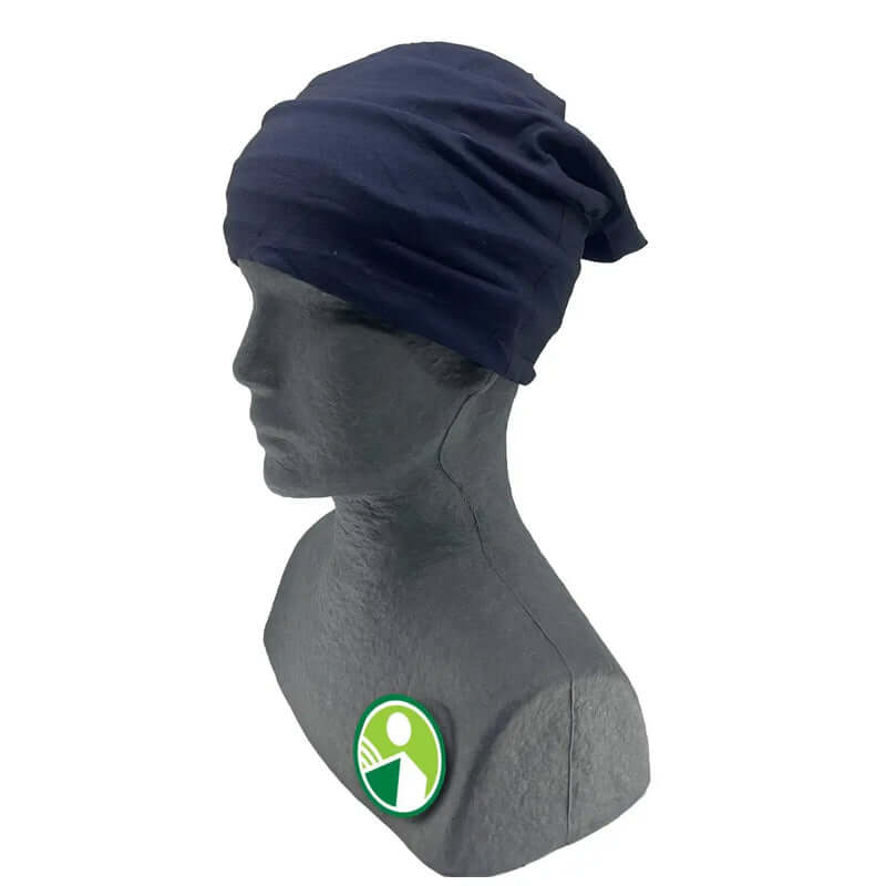 Buff CoolNet UV Neckwear Solid Navy Blue Neck Gaiter