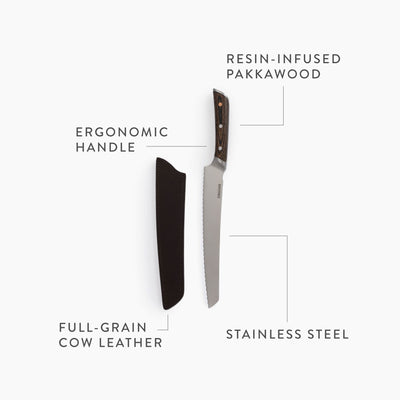Barebones No. 9 Bread Knife 23 cm - Shop  Camping Knives at  Trekaline