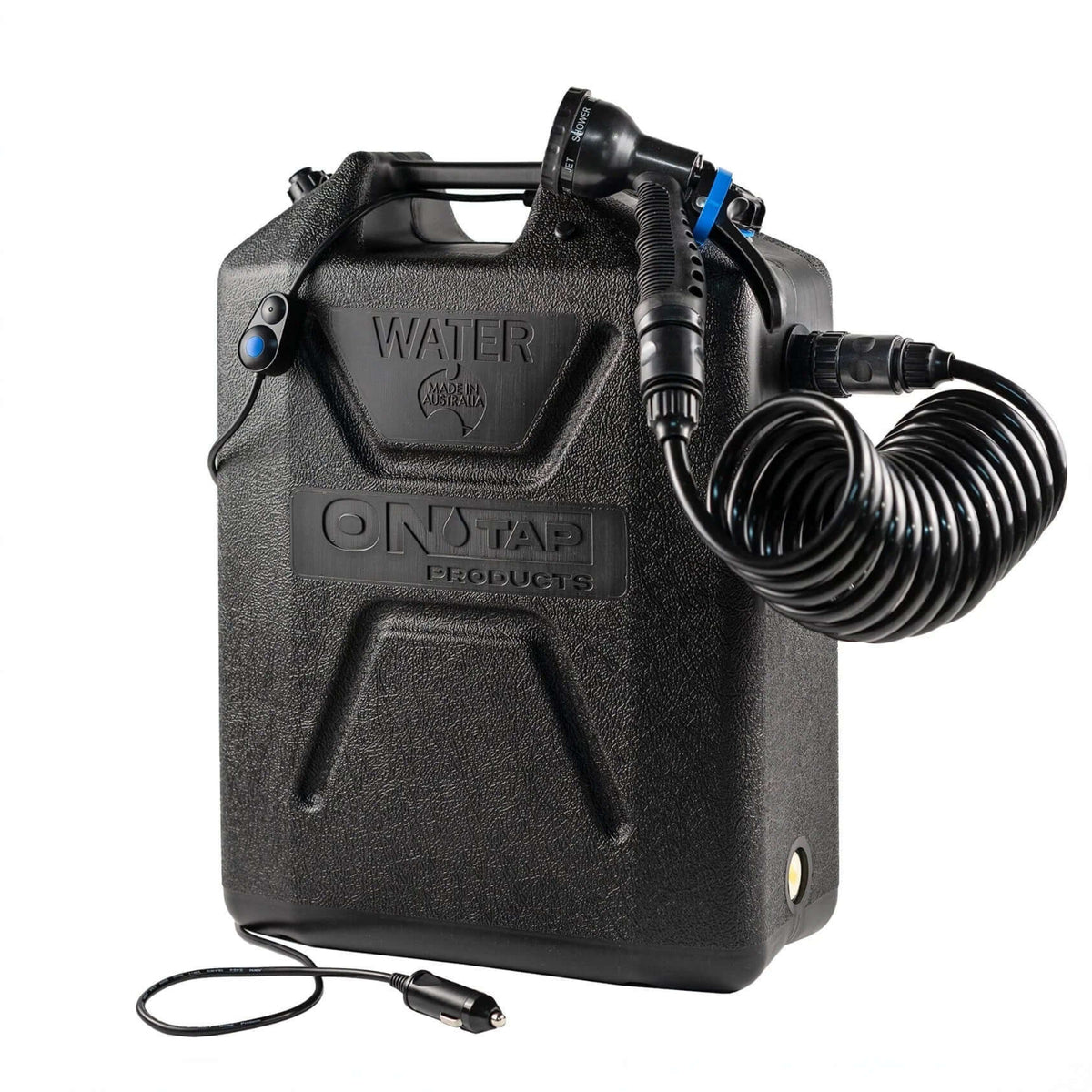 Ontap Portable Shower 22L 12V - 7-Mode Spray