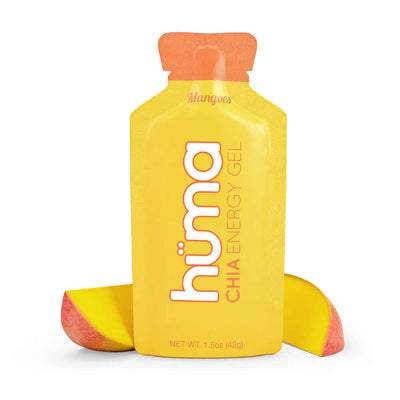 Huma Chia Energy Gel - Mangoes 42g natural energy supplement with chia and real fruit
