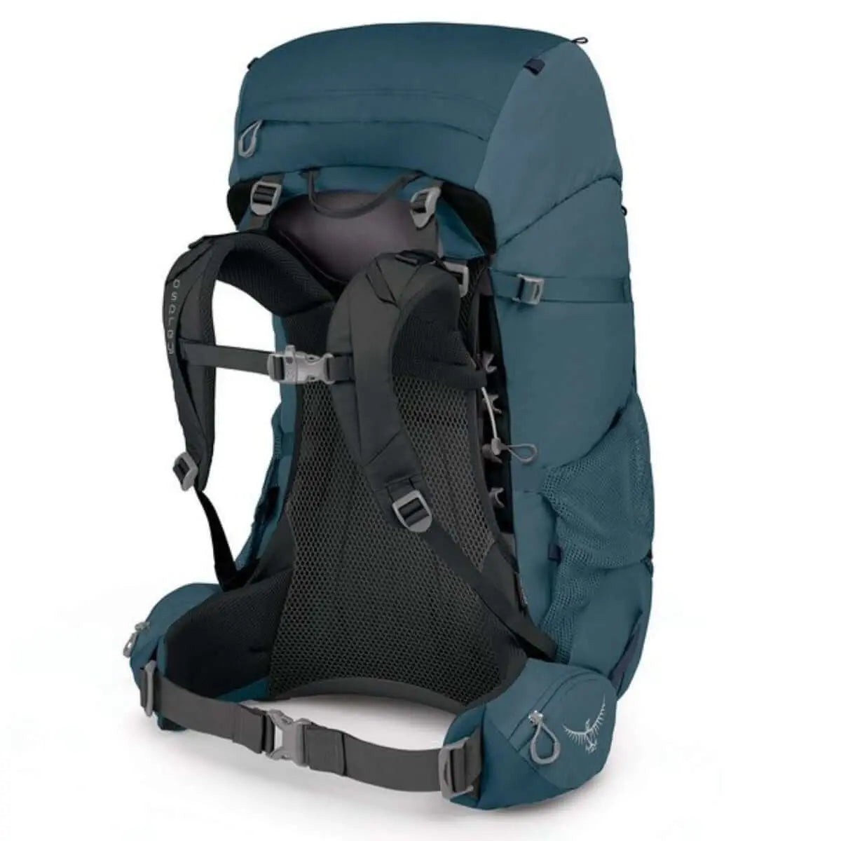 Osprey Renn 65 - Women backpack with adjustable torso and raincover, designed for comfortable carry, bluesign® certified.