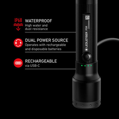 Ledlenser P5R Rechargeable Compact Flashlight - Shop  Flashlights at  Trekaline