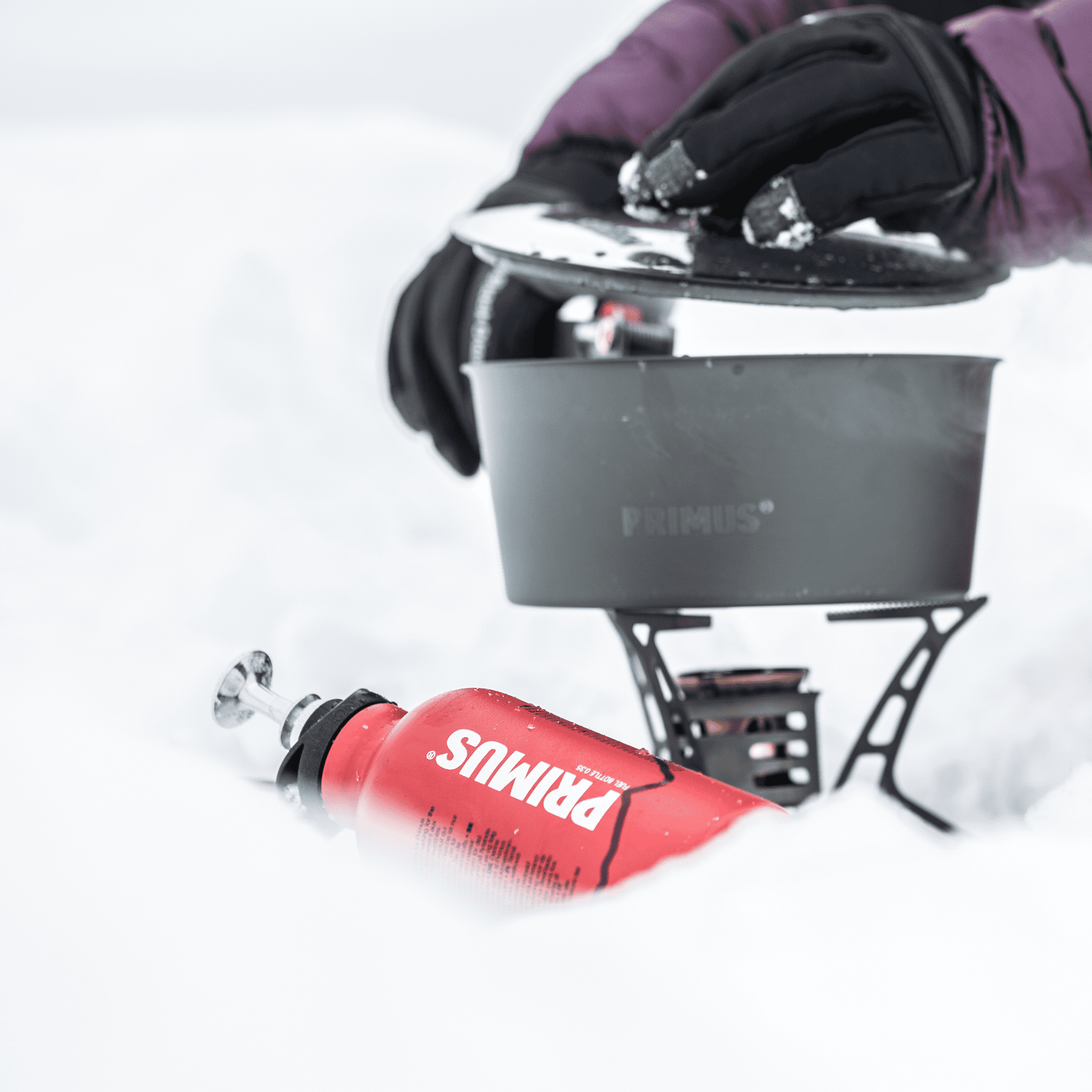 Primus Refillable Fuel Bottle Red - Shop  Fuel Bottles at  Trekaline