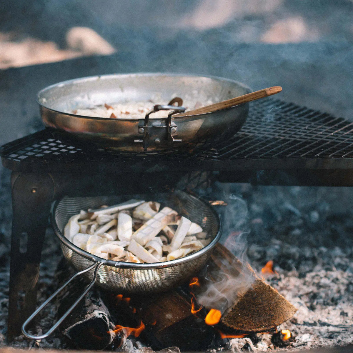 Primus CampFire Frying Pan Stainless Steel 21 or 25 cm