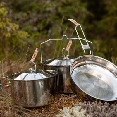 Primus CampFire Stainless Steel Cookset Small - Shop  Cooksets at  Trekaline