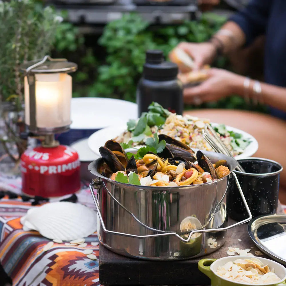 Primus CampFire Stainless Steel Pot 3L - Shop  Cook Pots at  Trekaline