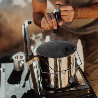 Primus CampFire Stainless Steel Pot 5L - Shop  Cook Pots at  Trekaline