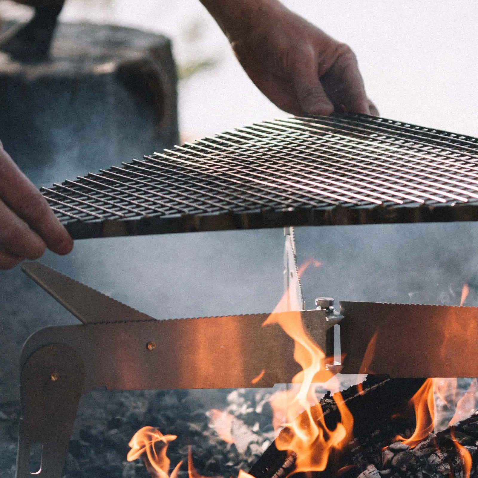 Primus Aeril Campfire Grill Large - Shop  Campfire Grills at  Trekaline
