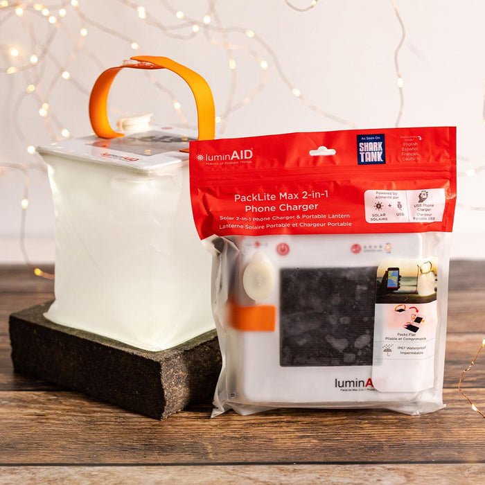 LuminAID PackLite Max 2-in-1 Power Lantern