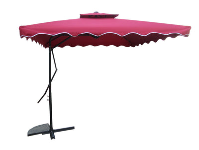 Procamp Square Cantilever Banana Umbrella 3m - Shop  Umbrellas at  Trekaline
