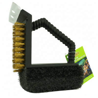 Procamp Joyous 3-in-1 BBQ Grill Brush - Shop  Grill and Fire Pit Accessories at  Trekaline