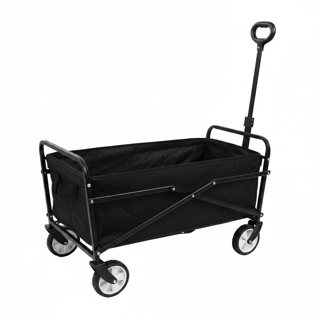 Wagon Trolley Medium with sturdy steel frame and durable fabric body, ideal for transportation.