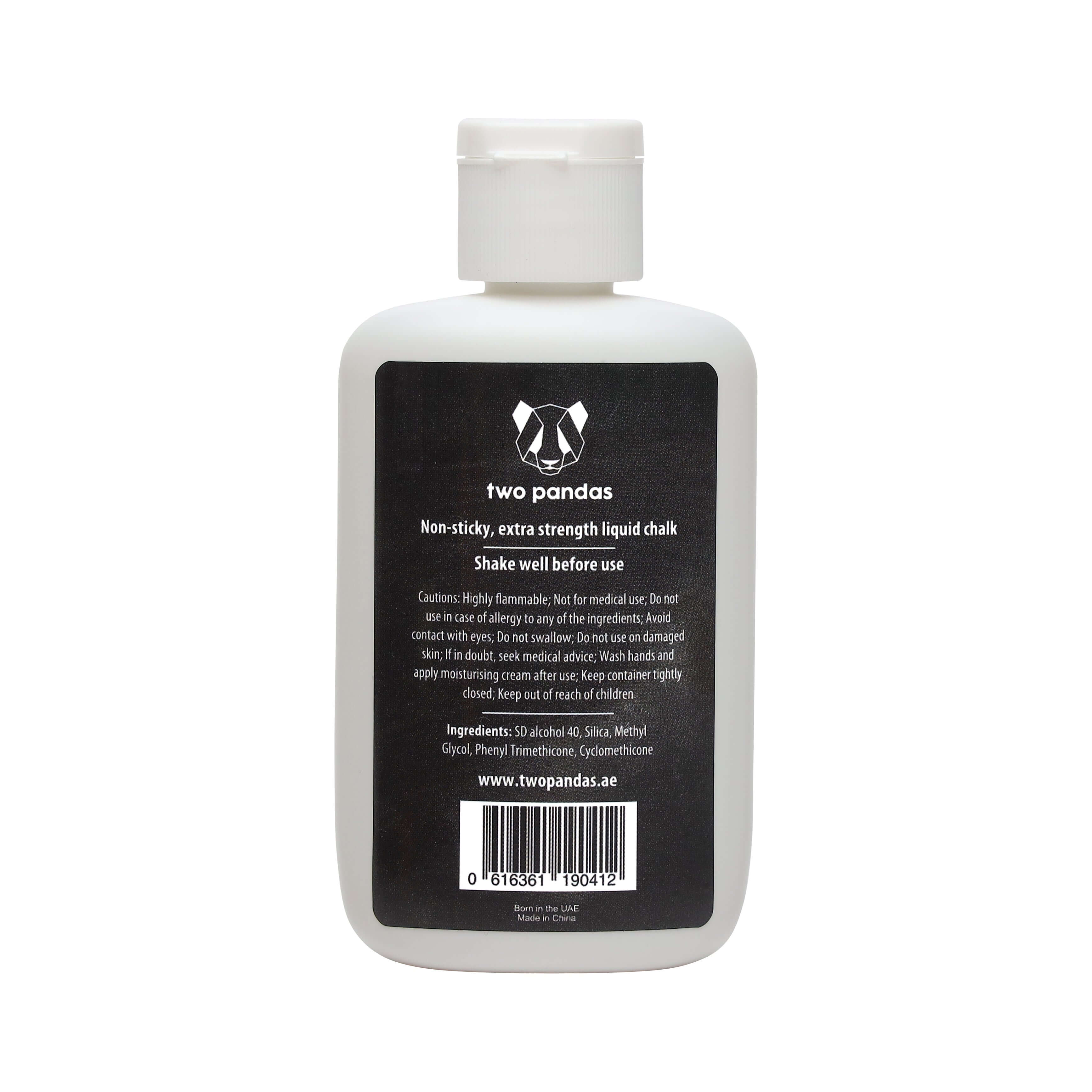 Two Pandas Transparent Liquid Chalk for Pole - Shop  Climbing Chalk at  Trekaline